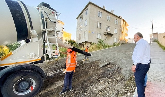 Başkan Sandıkçı: “Canik’imiz için durmuyoruz, çalışıyoruz, üretiyoruz”