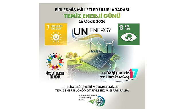 SÜT-D İklim Değişikliği Mücadelemizde Temiz Enerji Lokomotifiyle Hızımızı Artıralım Çağrısı Yaptı