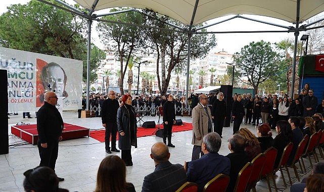 Uğur Mumcu Karabağlar ’da Özlem, Saygı ve Aydınlık Kararlılığıyla Anıldı
