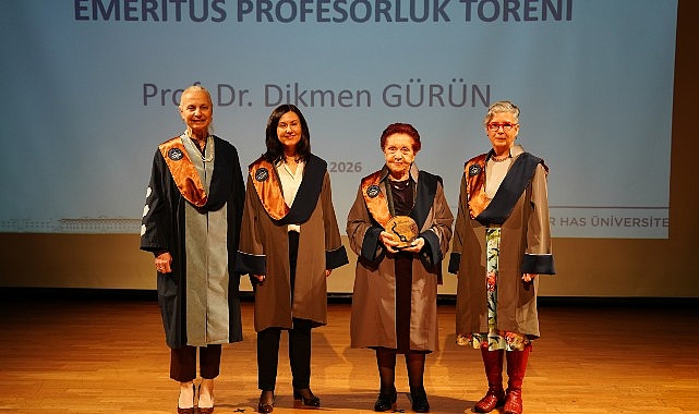 Kadir Has Üniversitesinden Prof. Dr. Dikmen Gürün’e Emeritus Unvanı