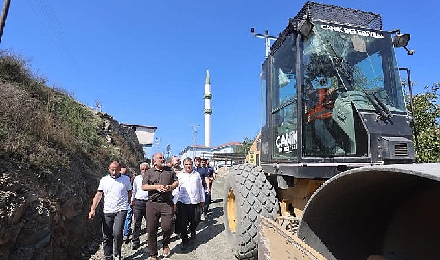 Başkan Sandıkçı: “Canik’te yeni projeleri ve yatırımları hizmete sunmaya devam ediyoruz”