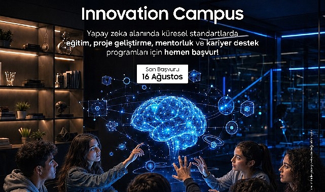 Innovation Campus’un yeni yapay zekâ sınıfı için başvuruları için geri sayım başladı