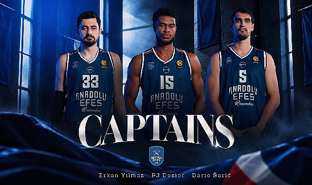 Anadolu Efes yeni kaptanlarını duyurdu