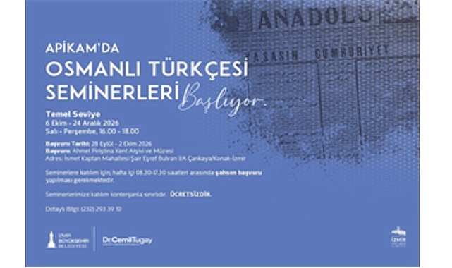 APİKAM’da Temel Seviye Osmanlı Türkçesi Seminerleri başlıyor