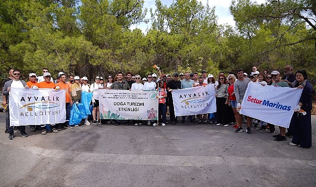 Ayvalık’ta Dünya Temizlik Günü ve Uluslararası Kıyı Temizliği Günü’nde Çevre İçin Sahadaydık