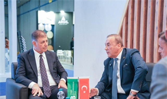 Başkan Tugay’dan İtalya’da Marble İzmir temasları