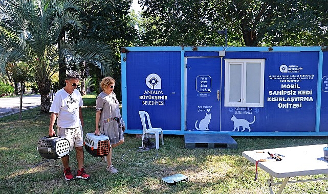 Büyükşehir Belediyesi’nin hayvan dostu çalışmaları sürüyor
