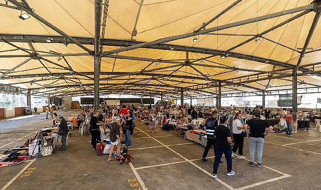 Büyükşehir’in ikinci el pazarları birinci yılını doldurdu