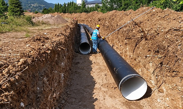 İSU’dan Rahmiye’ye 5.000 Metreküplük Yeni Su Deposu
