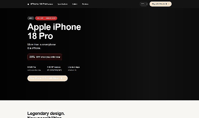 Kaspersky uyardı: Dolandırıcılar sahte kampanya ve sitelerle iPhone 18 heyecanını fırsata çeviriyor