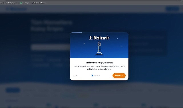 Büyükşehir’in dijital hizmet platformu Bizİzmir yenilendi