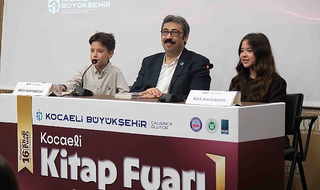 Nisa ve Emir kardeşlerin ikinci eseri Kitap Fuarı’nda